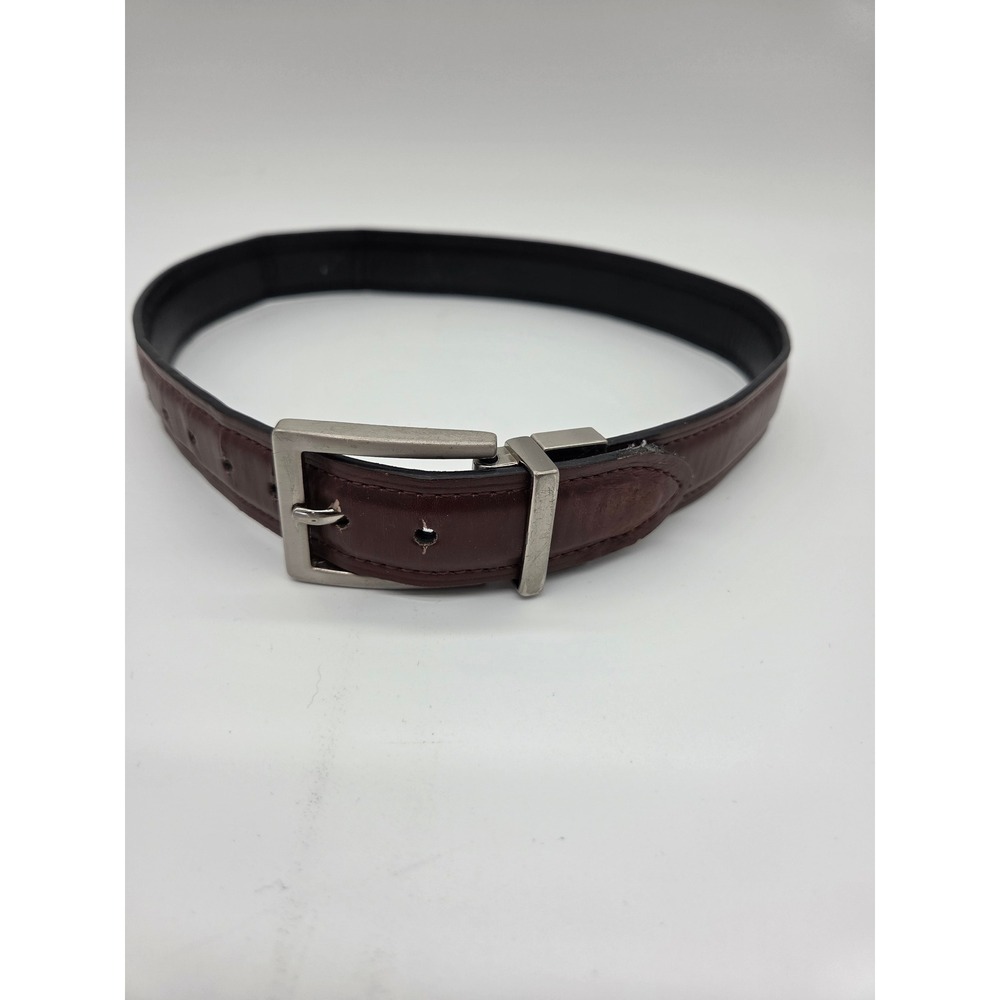 Kids Reversible Belt Size S 22-24 Brown Black Fair Swivel Buckle 12GD010002